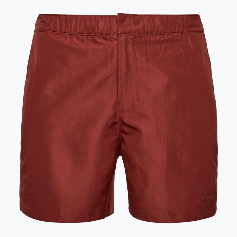Pánske plavecké šortky Calvin Klein KM0KM01084 Casual Tailored syrah