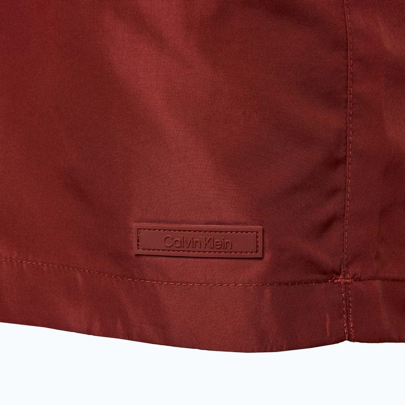 Pánske plavecké šortky Calvin Klein KM0KM01084 Casual Tailored syrah 4
