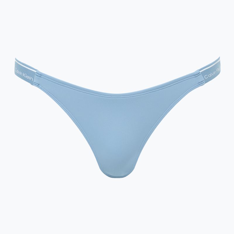 Spodný diel plaviek Calvin Klein KW0KW02732 Curved Delta Bikini faded denim