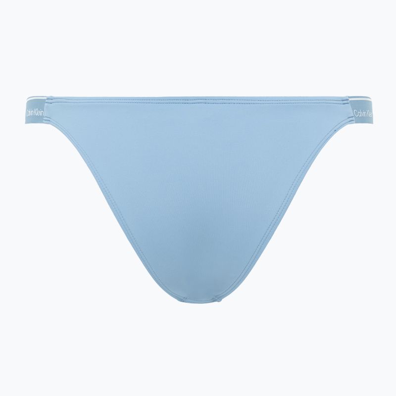 Spodný diel plaviek Calvin Klein KW0KW02732 Curved Delta Bikini faded denim 2