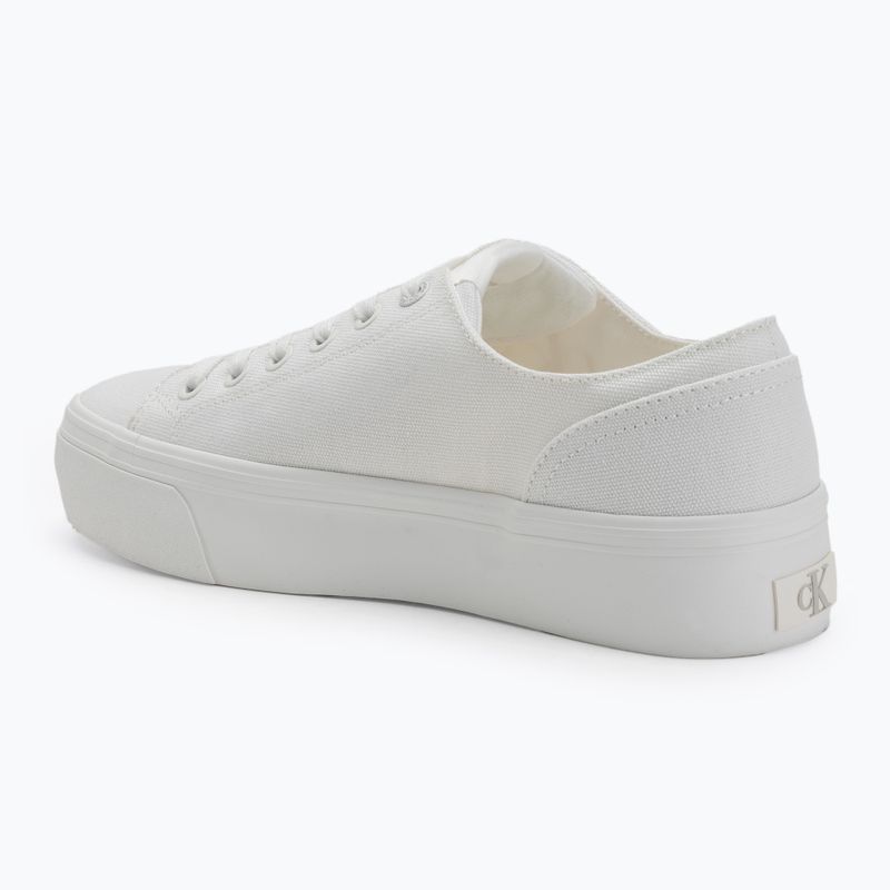 Dámske tenisky Calvin Klein YW0YW01763 Vulc Flatform Low Cv MG triple bright white 3