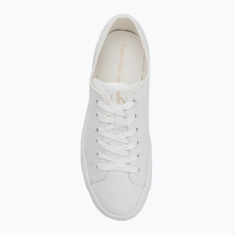 Dámske tenisky Calvin Klein YW0YW01763 Vulc Flatform Low Cv MG triple bright white 6