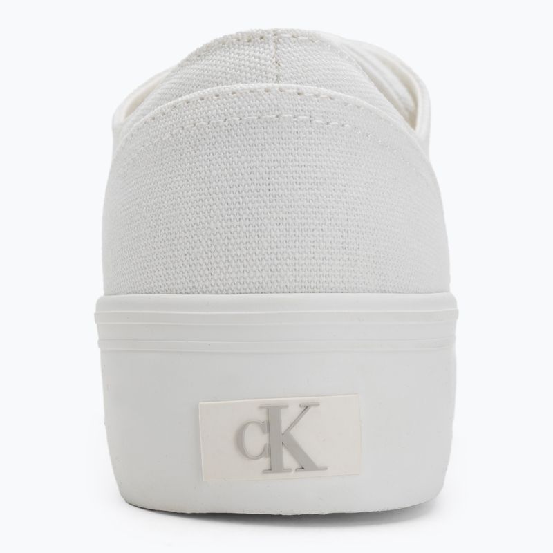 Dámske tenisky Calvin Klein YW0YW01763 Vulc Flatform Low Cv MG triple bright white 7