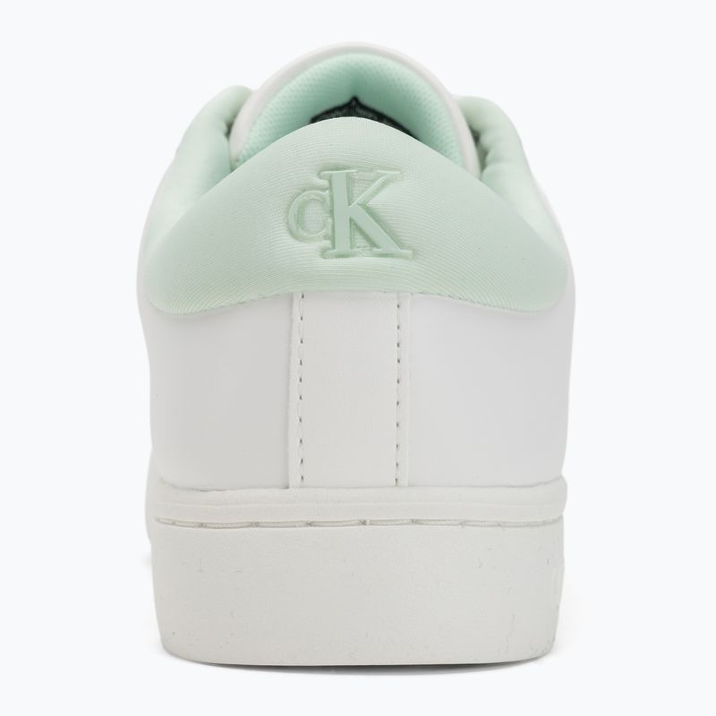 Dámske topánky Calvin Klein YW0YW01444 Classic Cupsole Lowlaceup Lth Wn bright white/moonlight jade 6