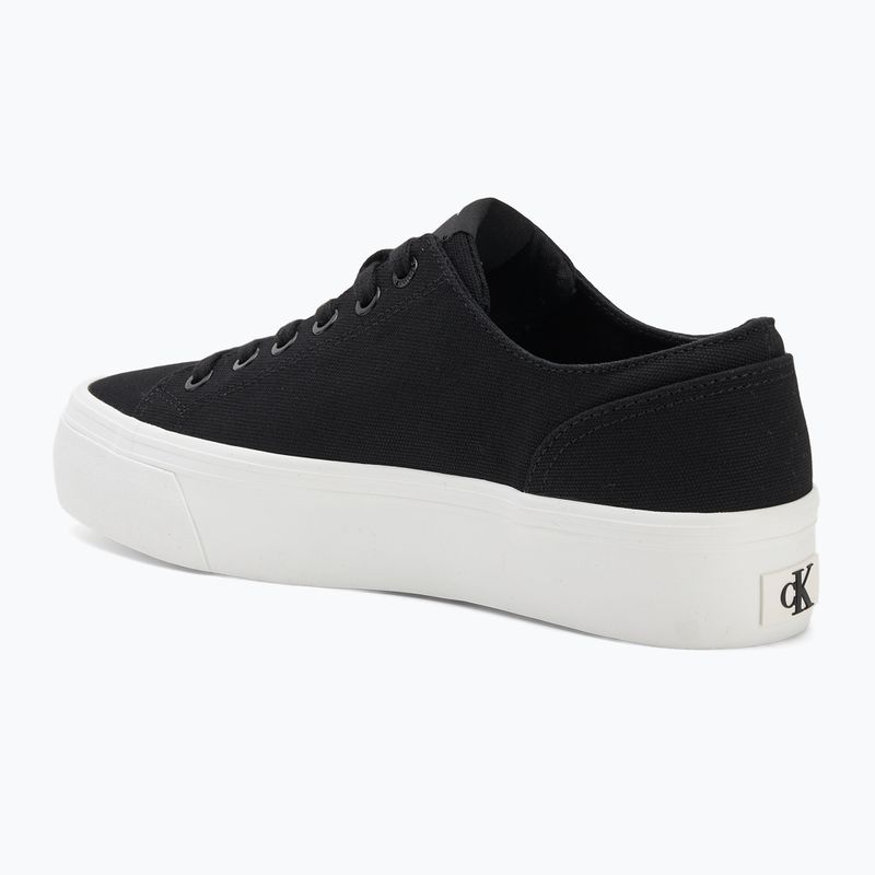 Dámske tenisky Calvin Klein YW0YW01763 Vulc Flatform Low Cv MG black/bright white 3