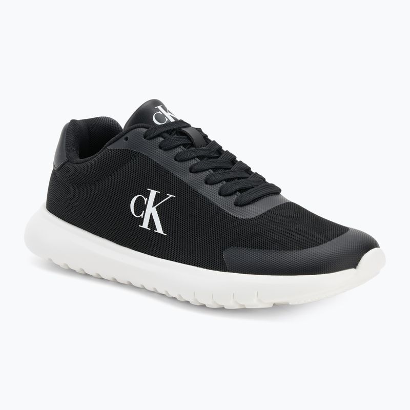 Dámske topánky Calvin Klein YW0YW01750 3 Eva Runner Mesh MG black/bright white