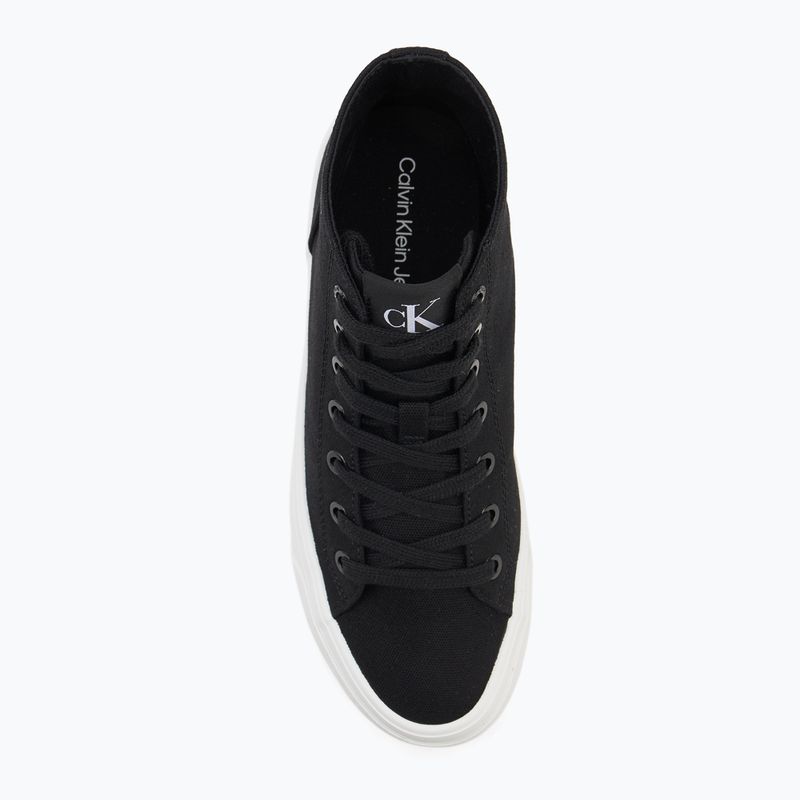 Dámske tenisky Calvin Klein YW0YW01764 Vulc Flatform Mid Cv Mg black/bright white 5