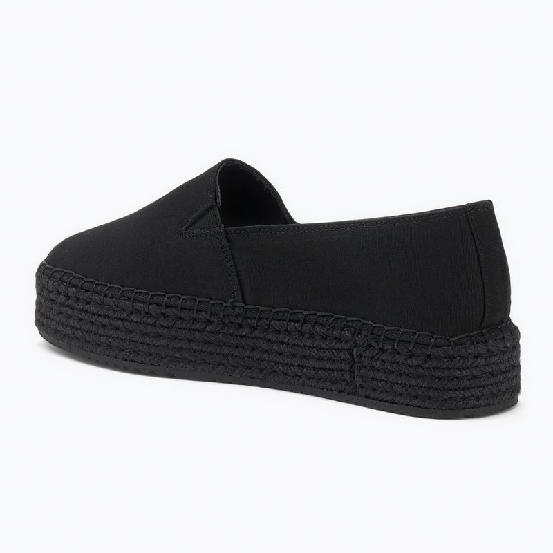 Dámske topánky Calvin Klein Flatform Espadrille Mg/Hdw triple black 3