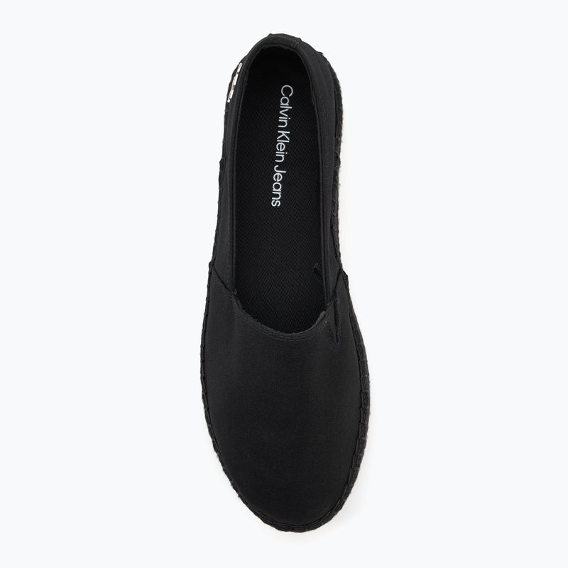 Dámske topánky Calvin Klein Flatform Espadrille Mg/Hdw triple black 5