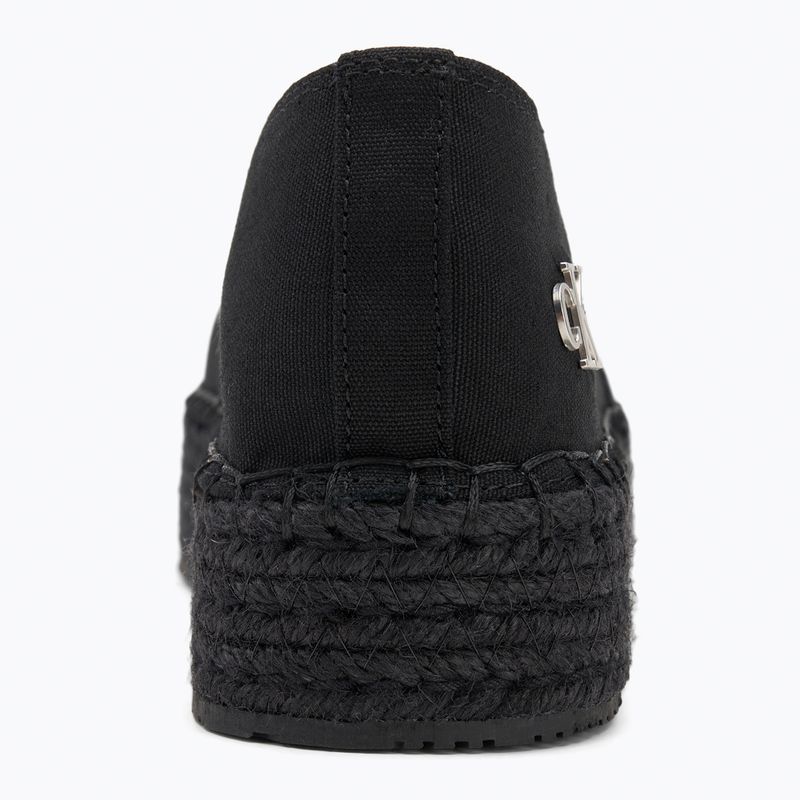 Dámske topánky Calvin Klein Flatform Espadrille Mg/Hdw triple black 6