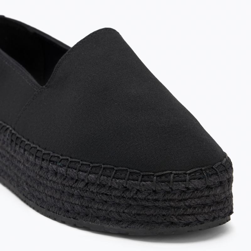 Dámske topánky Calvin Klein Flatform Espadrille Mg/Hdw triple black 7