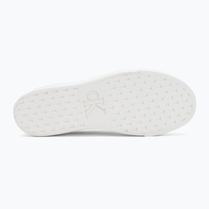 Dámske tenisky Calvin Klein YW0YW01763 Vulc Flatform Low Cv MG eggshell/creamy white 4