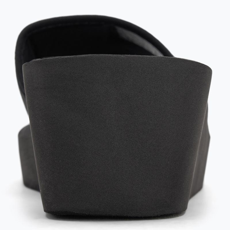 Calvin Klein dámske žabky YW0YW01725 Beach Wedge Slide Canvas triple black 6