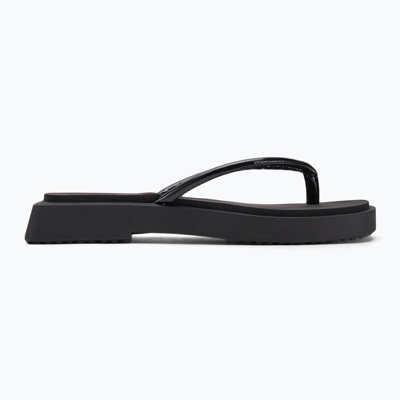 Dámske žabky Calvin Klein YW0YW01716 Sq Low Wedge Sandal Stitch triple black 2