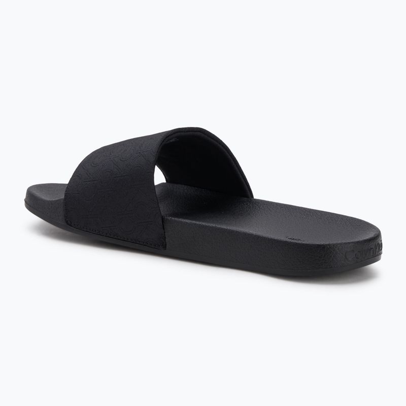 Calvin Klein dámske žabky HW0HW02420 Pool Slide - Jacq black 3