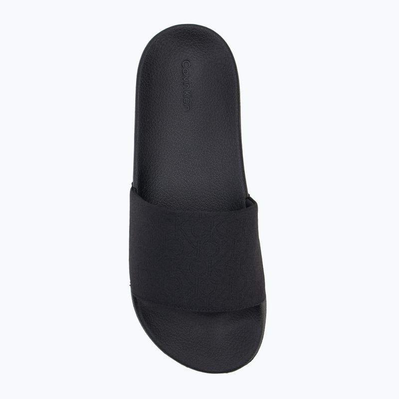 Calvin Klein dámske žabky HW0HW02420 Pool Slide - Jacq black 5