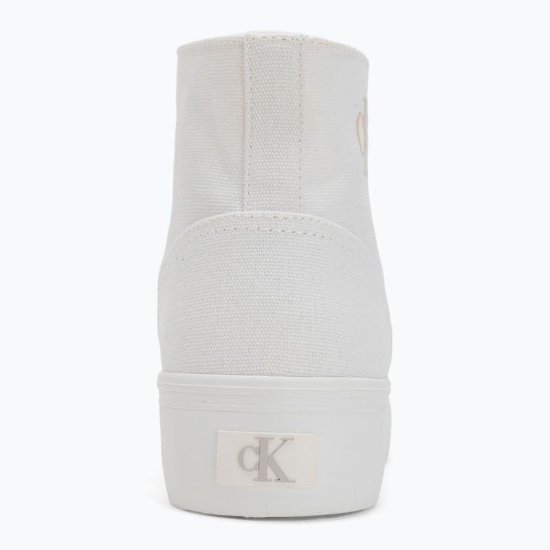 Dámske tenisky Calvin Klein YW0YW01764 Vulc Flatform Mid Cv Mg triple bright white 6