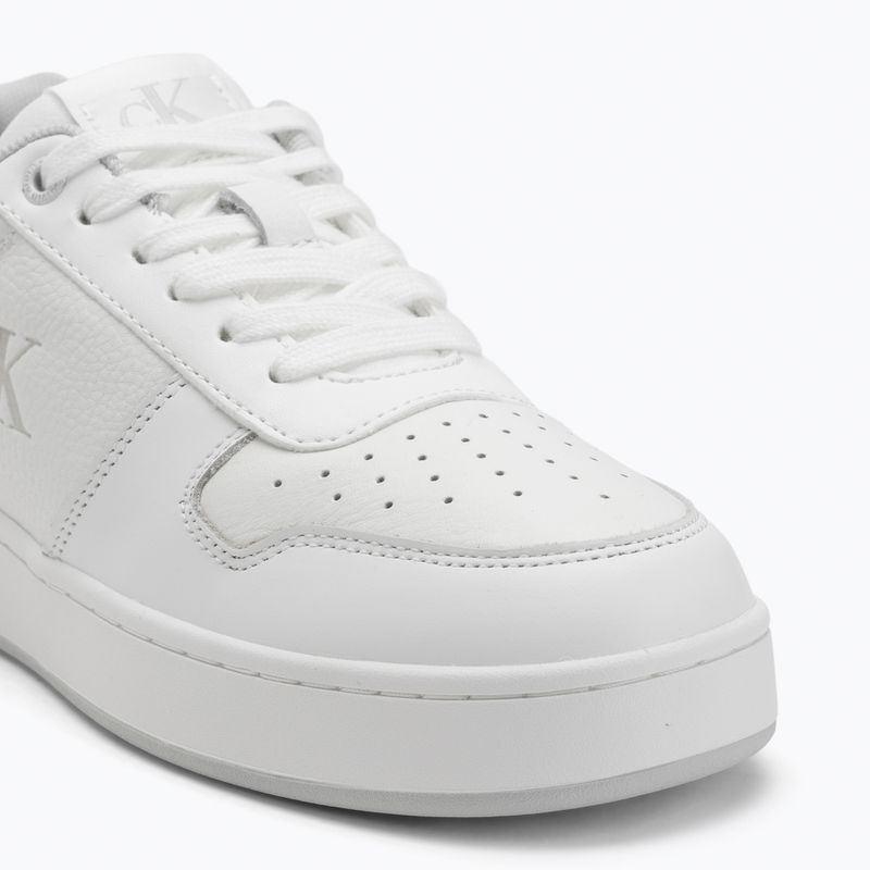 Dámske topánky Calvin Klein YW0YW01765 Basket Cupsole Low Mg bright white/silver 7