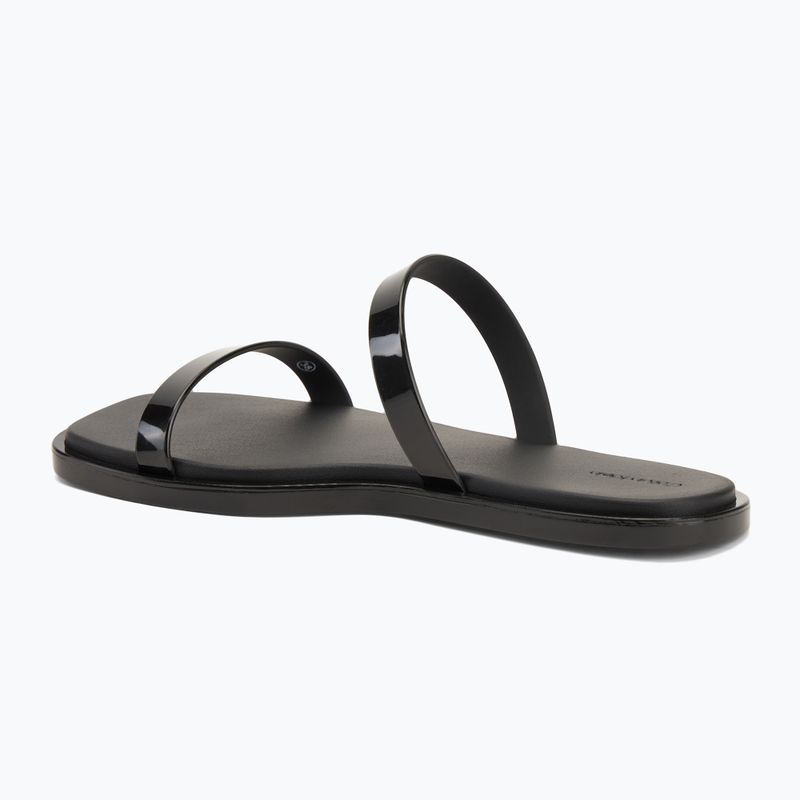 Calvin Klein dámske žabky HW0HW02417 Double Bar Slide - Jelly black 3