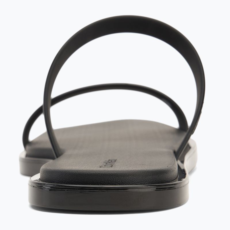Calvin Klein dámske žabky HW0HW02417 Double Bar Slide - Jelly black 6