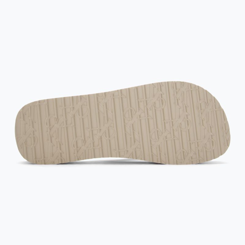 Dámske plážové sandále Calvin Klein YW0YW01723 Flatform Ttxr Saténové žabky s trojitou škrupinou 4