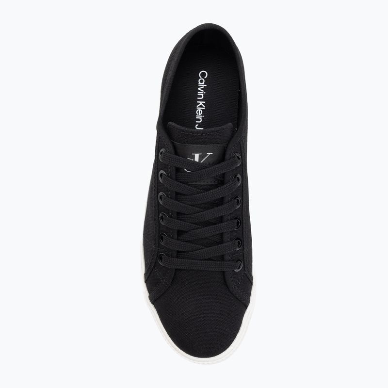 Dámske tenisky Calvin Klein YW0YW01762 Ess Vulc Low Cv Mg Wn black/bright white 5