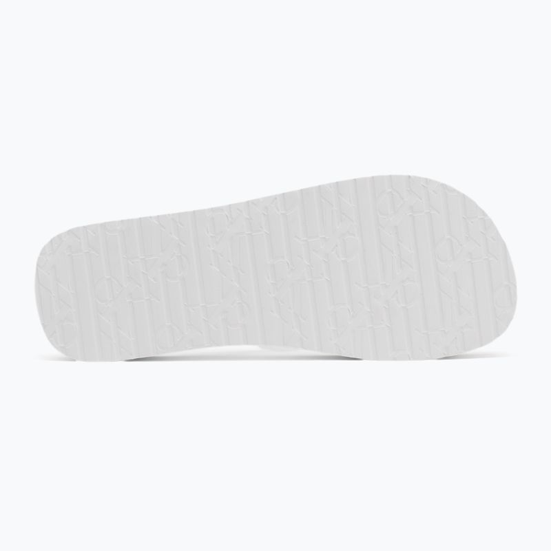 Dámske žabky Calvin Klein YW0YW01830 Beach Sandal Flatform Tpu bright white/black 4