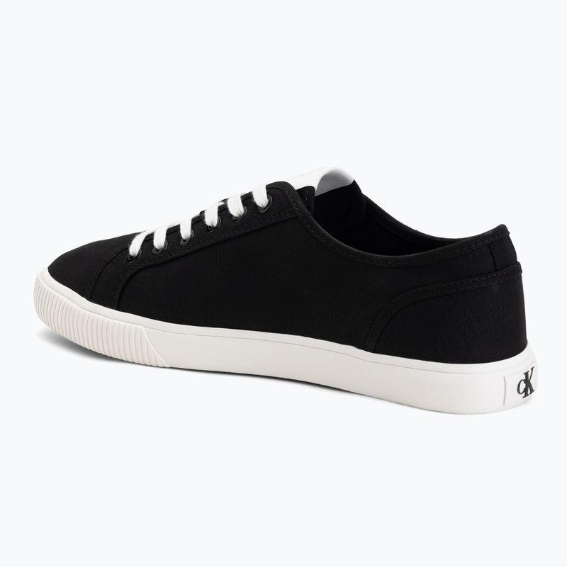 Pánske tenisky Calvin Klein YM0YM01209 3 Ess Vulc Low Mg Canvas ck black/bright white 3