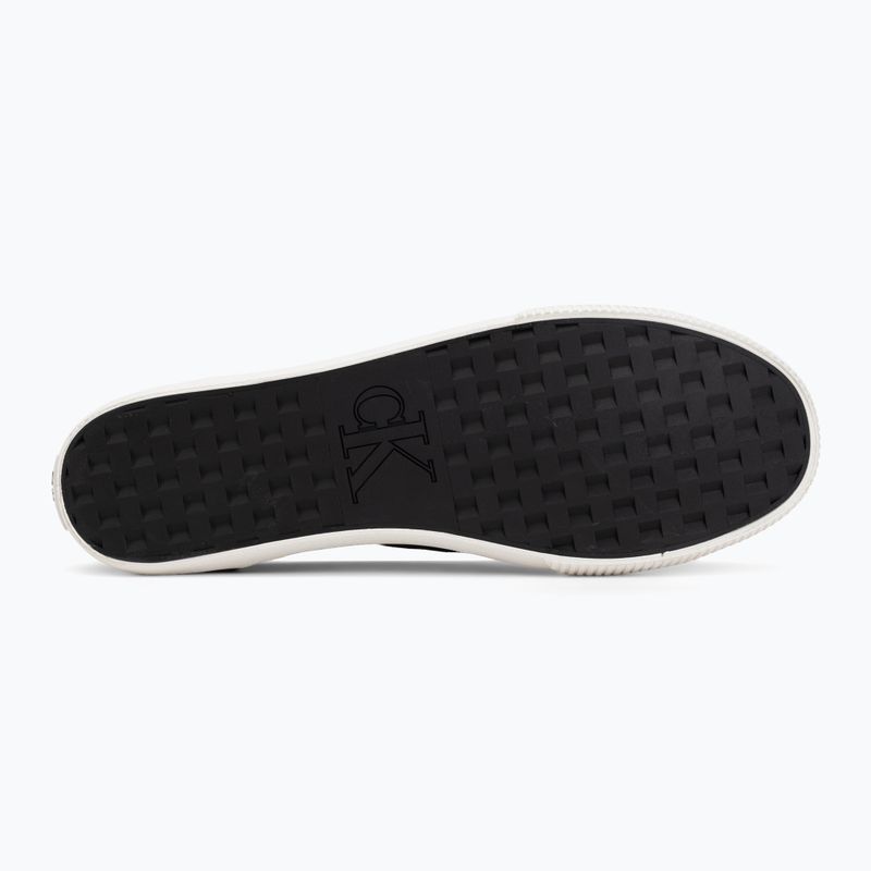 Pánske tenisky Calvin Klein YM0YM01209 3 Ess Vulc Low Mg Canvas ck black/bright white 4