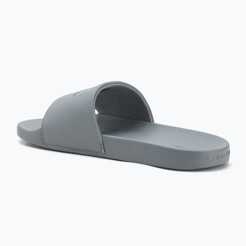 Calvin Klein pánske žabky HM0HM01754 Pool Slide Ck Square granite road 3