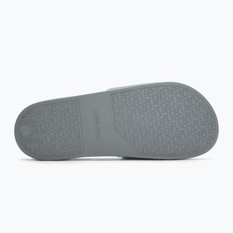 Calvin Klein pánske žabky HM0HM01754 Pool Slide Ck Square granite road 4