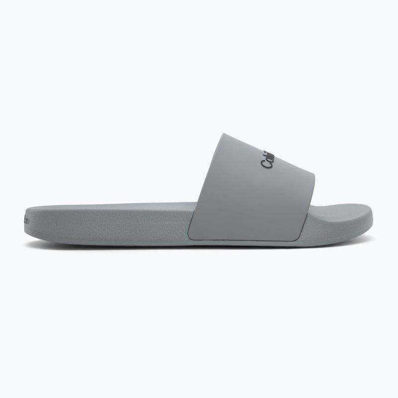 Calvin Klein pánske žabky HM0HM00455 Pool Slide Rubber granite road 2