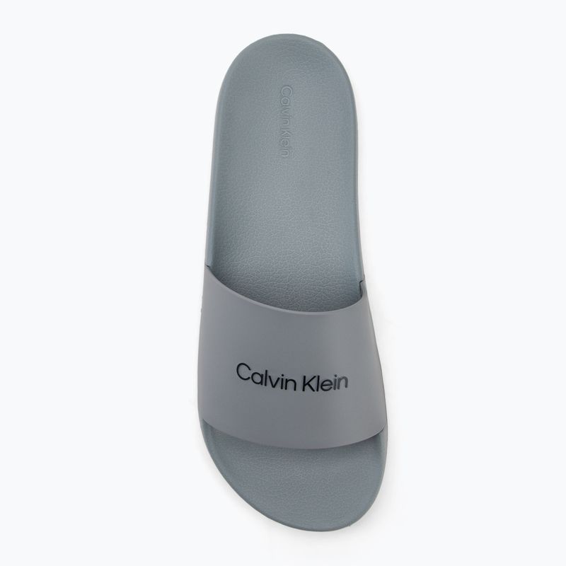 Calvin Klein pánske žabky HM0HM00455 Pool Slide Rubber granite road 5