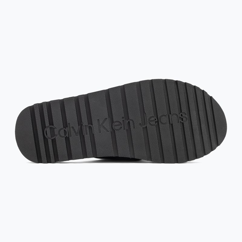 Pánske žabky Calvin Klein YM0YM01223 Cross Sandal Crxs Tx triple black 4