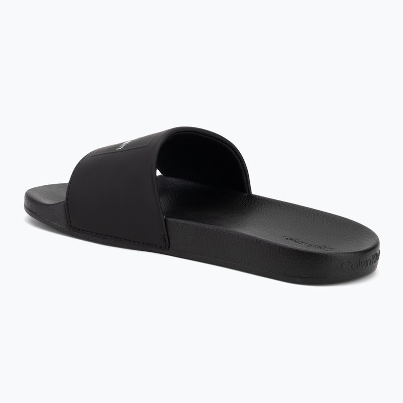 Calvin Klein pánske žabky HM0HM01754 Pool Slide Ck Square black 3