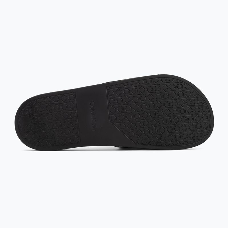 Calvin Klein pánske žabky HM0HM01754 Pool Slide Ck Square black 4