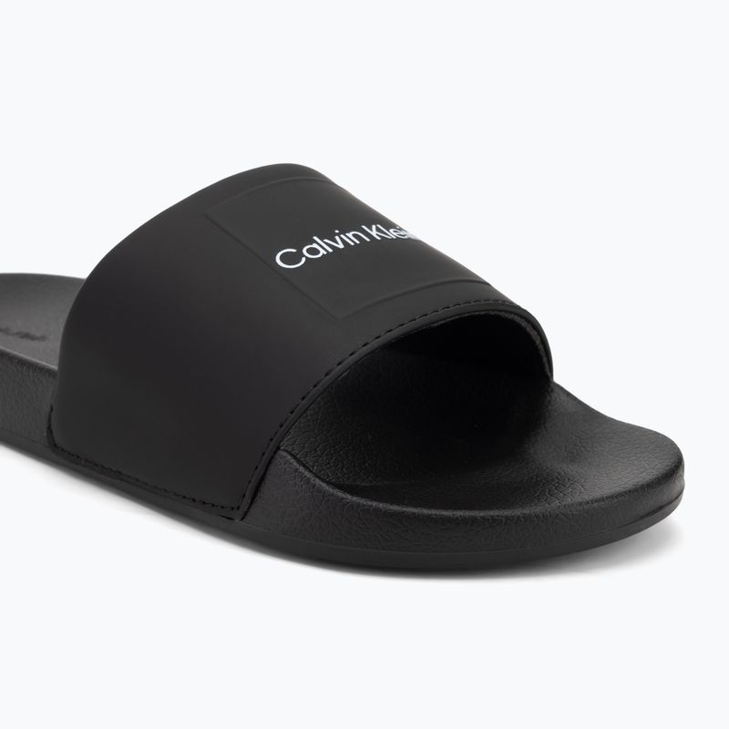 Calvin Klein pánske žabky HM0HM01754 Pool Slide Ck Square black 7