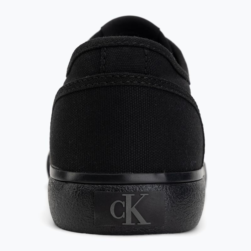 Pánske tenisky Calvin Klein YM0YM01209 3 Ess Vulc Low Mg Canvas triple black 6