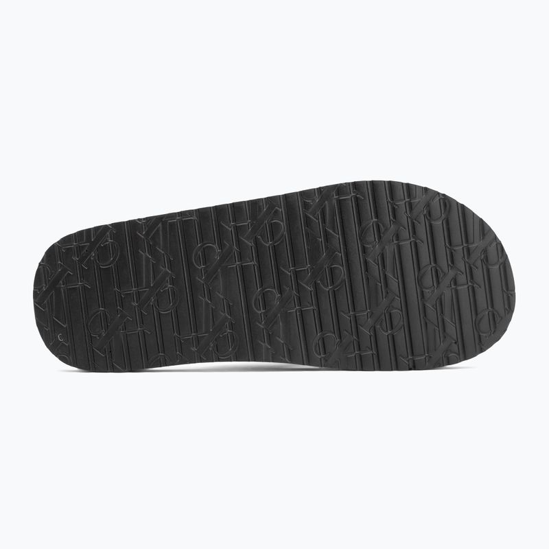 Pánske žabky Calvin Klein YM0YM01235 Thong+ Cv triple black 4