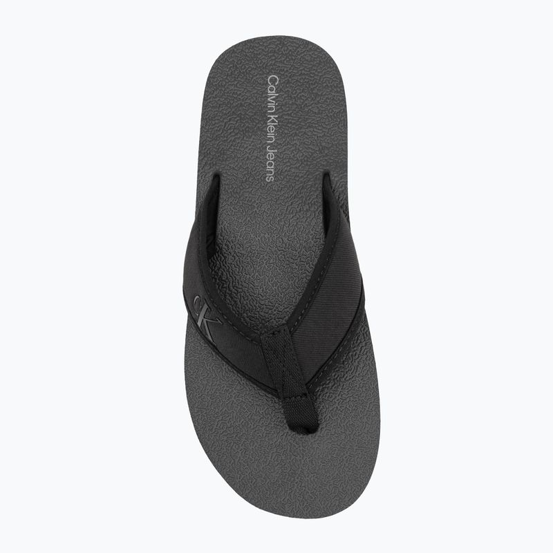 Pánske žabky Calvin Klein YM0YM01235 Thong+ Cv triple black 5