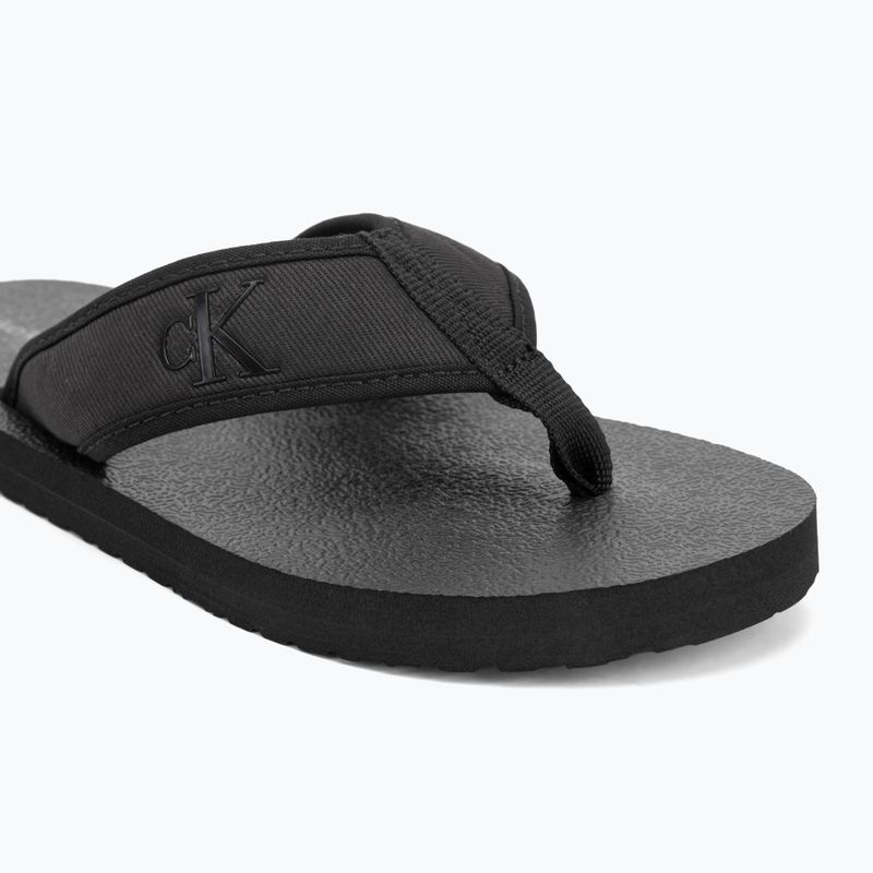 Pánske žabky Calvin Klein YM0YM01235 Thong+ Cv triple black 7