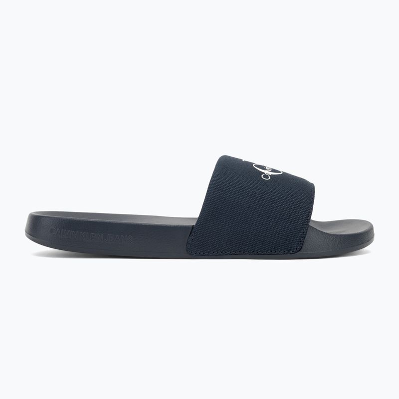 Pánske žabky Calvin Klein YM0YM01271 Slide Monogram Cv triple calvin navy 2