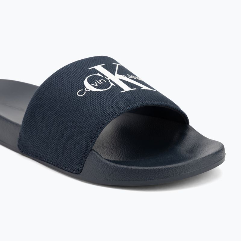 Pánske žabky Calvin Klein YM0YM01271 Slide Monogram Cv triple calvin navy 7