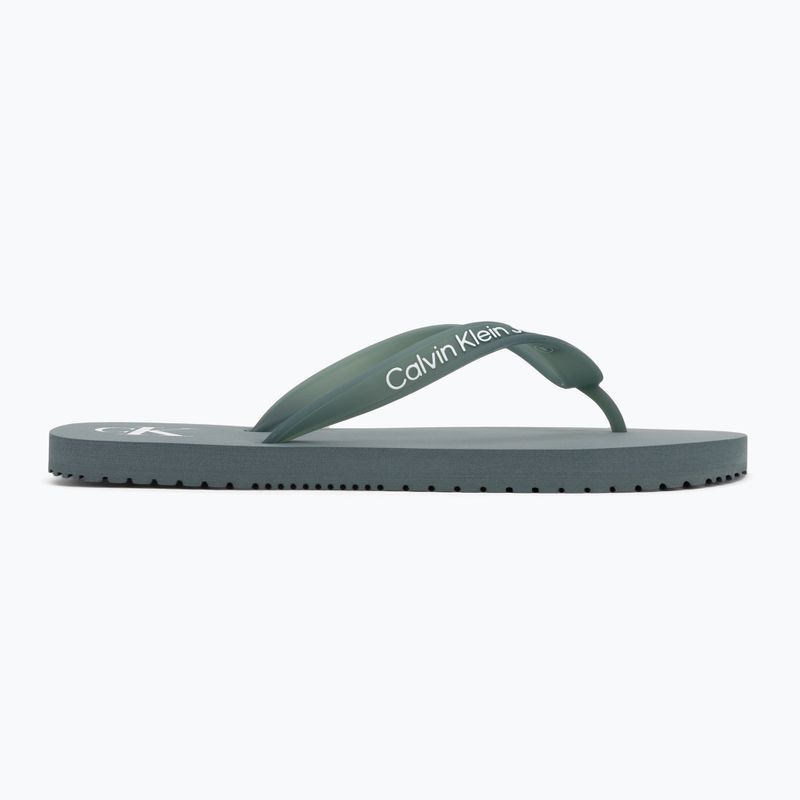 Pánske plážové sandále Calvin Klein YM0YM01267 Transparent Tpu trooper flip flops 2