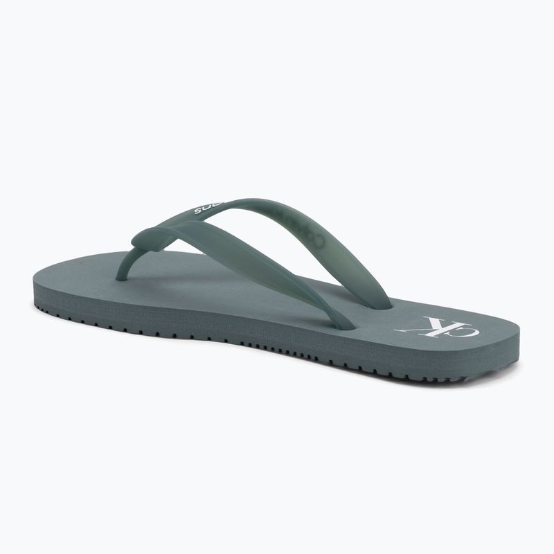 Pánske plážové sandále Calvin Klein YM0YM01267 Transparent Tpu trooper flip flops 3