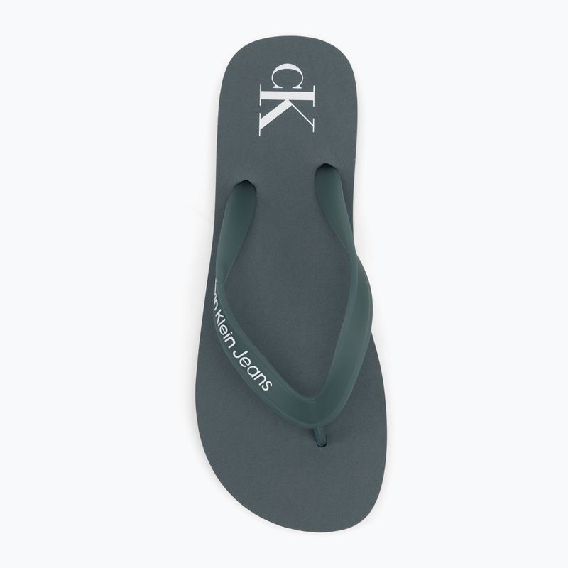 Pánske plážové sandále Calvin Klein YM0YM01267 Transparent Tpu trooper flip flops 5