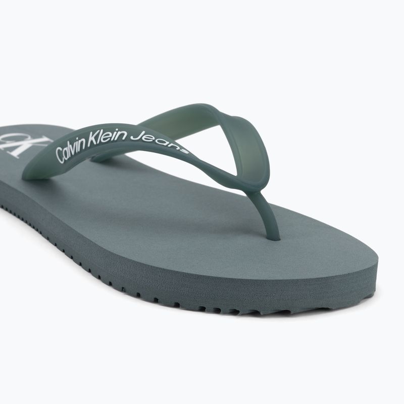 Pánske plážové sandále Calvin Klein YM0YM01267 Transparent Tpu trooper flip flops 7