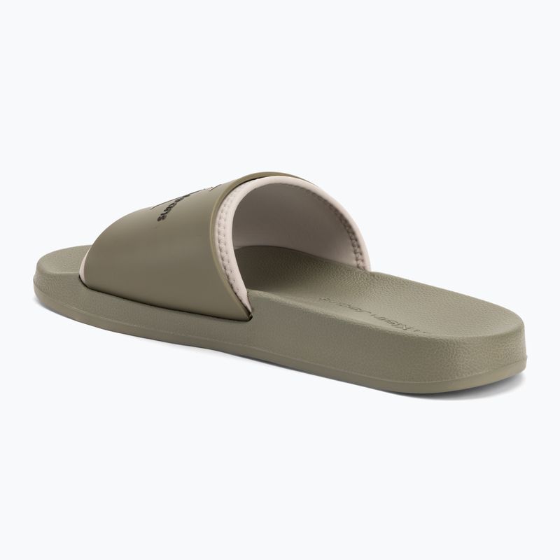Pánske žabky Calvin Klein YM0YM00361 Slide Rubber Neoprene Monologo mermaid/eggshell 3