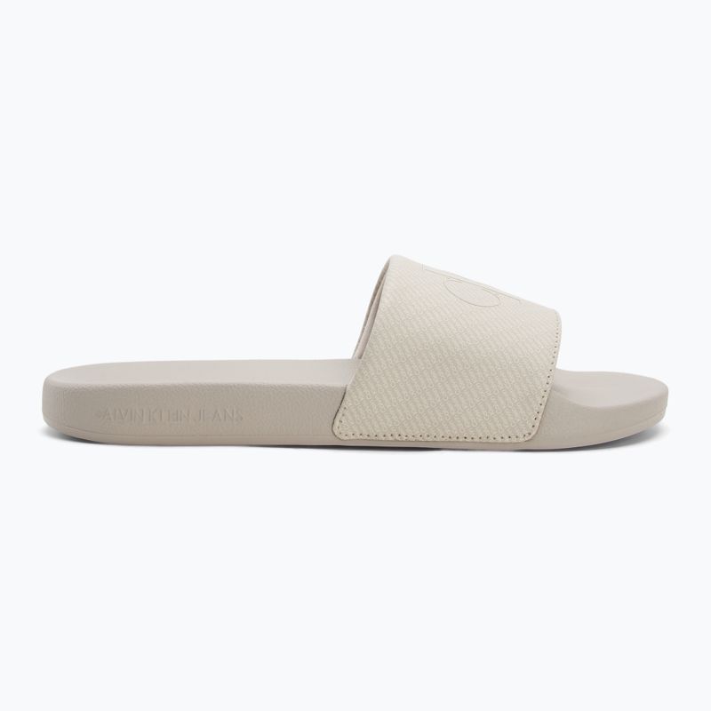 Pánske žabky Calvin Klein YM0YM01269 Slide Aop Print eggshell/turtle dove 2