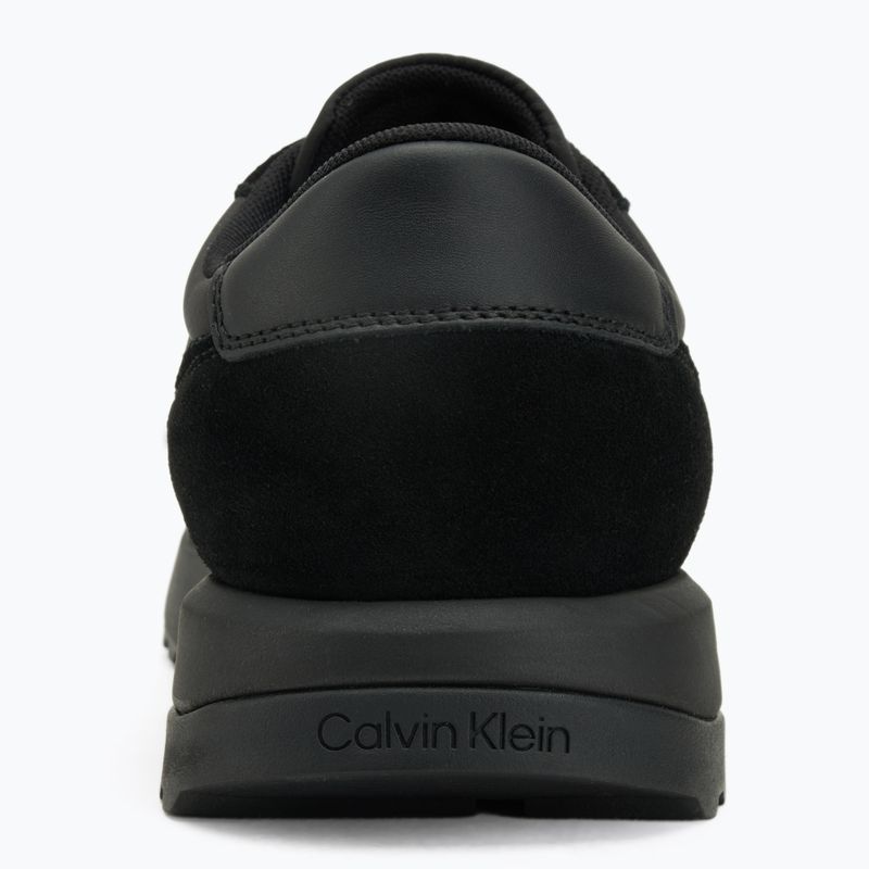 Pánske topánky Calvin Klein HM0HM01714 nízke šnurovacie triple black 6